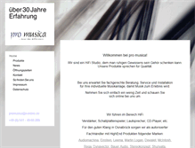 Tablet Screenshot of pro-musica.net